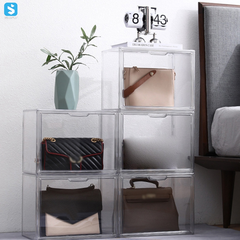 Bag sorting display box